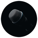 Podcast Gear For Beginners Microphone on black background