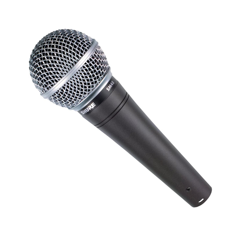 Shure SM48 Beginner Microphone for Podcast